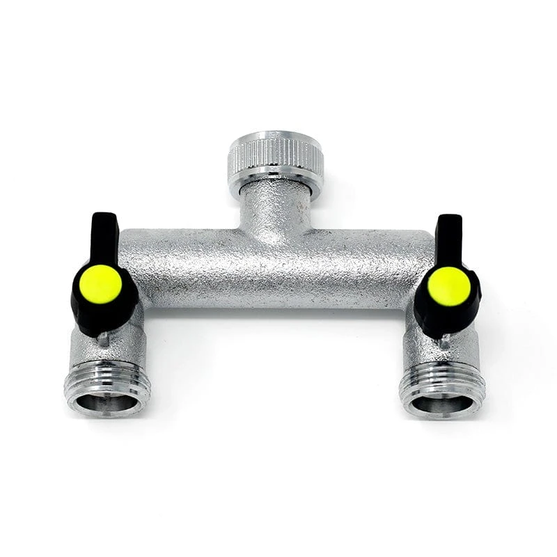 Garden Tap Manifold 2 Way 1 Garden Tap Manifold 2 Way