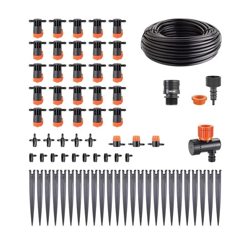 Claber Drip Irrigation Kit Plus 25 - 90759 1 Claber Drip Irrigation Kit Plus 25 - 90759