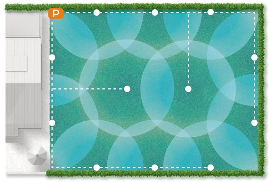 Claber Colibri Complete Lawn Watering Kit - 200m² 4 Claber Colibri Complete Lawn Watering Kit - 200m² - Image 4