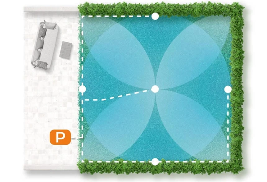 Claber Colibri Complete Lawn Watering Kit - 50m² 5 Claber Colibri Complete Lawn Watering Kit - 50m² - Image 5