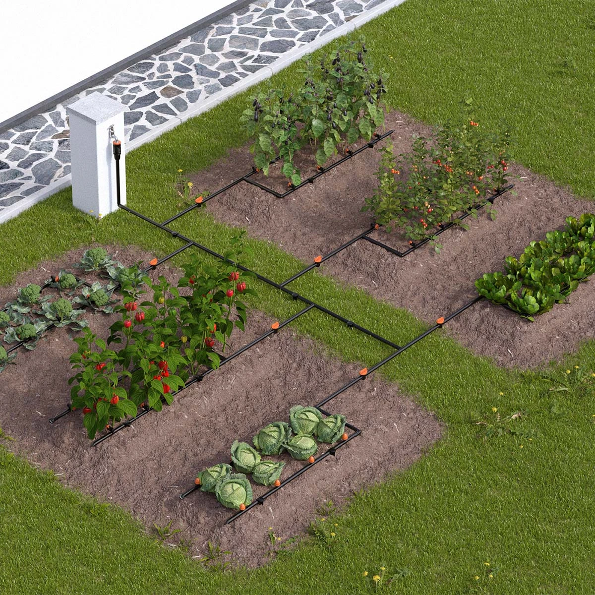 Claber Orto Drip Irrigation Kit - 90767 5 Claber Orto Drip Irrigation Kit - 90767 - Image 5