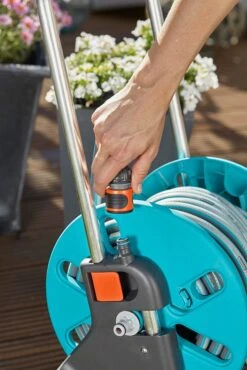 Gardena CleverRoll S Hose Reel - 18500 -Silverlines Store garden hose reels gardena cleverroll s hose reel 18500 35440789815462