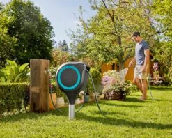 Gardena Hose Box RollUp M 20M - 18614 -Silverlines Store garden hose reels gardena hose box rollup m 20m 18614 36228692705446