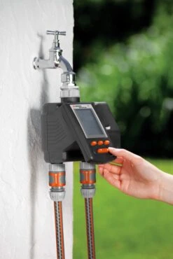 Gardena MultiControl Duo Water Timer - 1874 -Silverlines Store gardena multicontrol duo water timer 1874 33055044239526