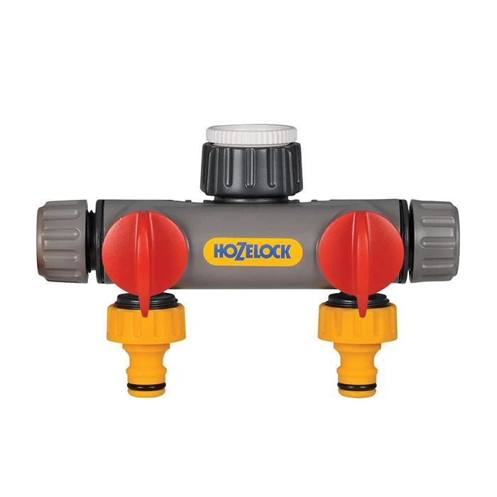 Hozelock 2 Way Tap Connector - 2252 1 Hozelock 2 Way Tap Connector - 2252