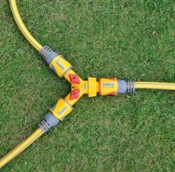 Hozelock Dual Tap Connector - 2256 -Silverlines Store hozelock hose fittings hozelock dual tap connector 2256 7548057157