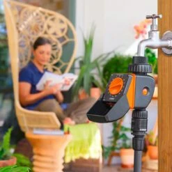 Claber Aquauno Logica Water Timer - 8422 -Silverlines Store water timers claber aquauno logica water timer 8422 36458414473382